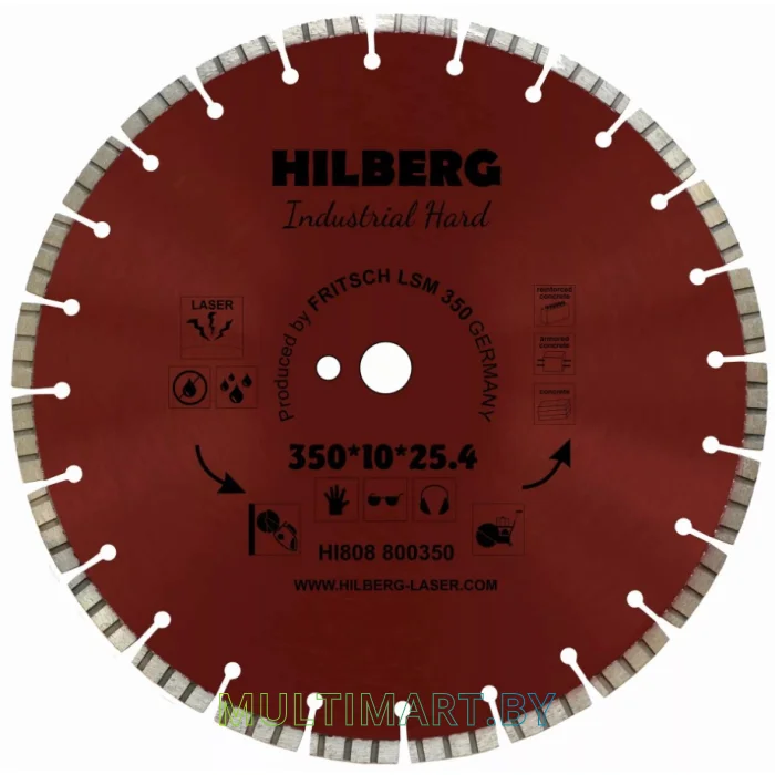 Отрезной диск алмазный Hilberg HI808